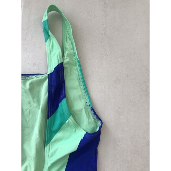 Rosa Secret Swim One Piece Swimsuit Striped Swimwear - Picture 6 of 9